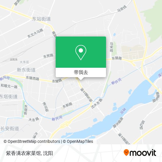 紫香满农家菜馆地图
