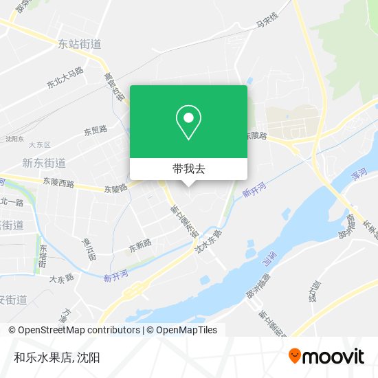 和乐水果店地图