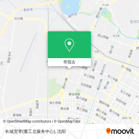 长城宽带(重工北服务中心)地图