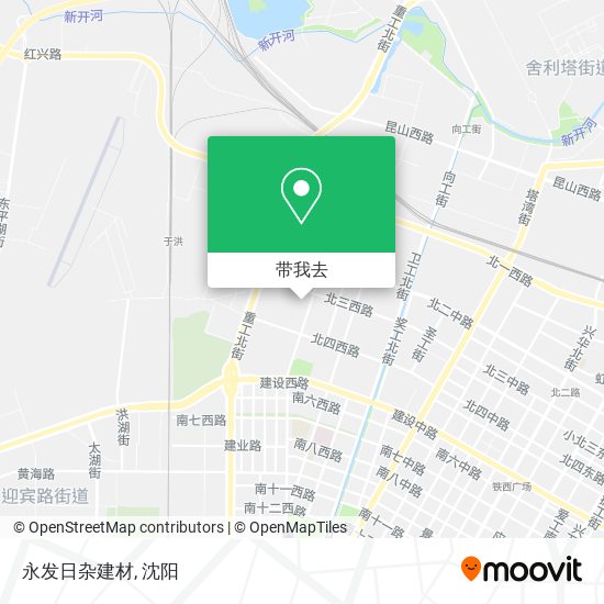永发日杂建材地图