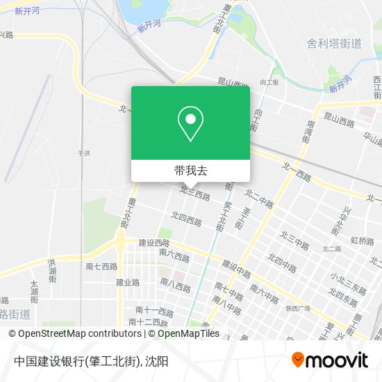 中国建设银行(肇工北街)地图