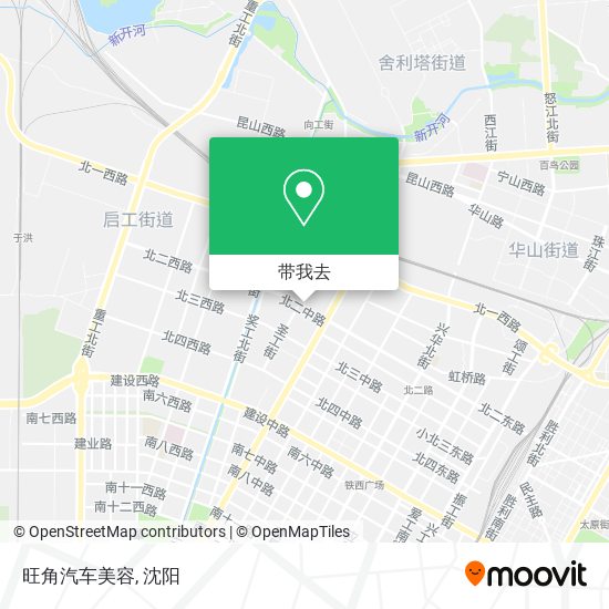 旺角汽车美容地图