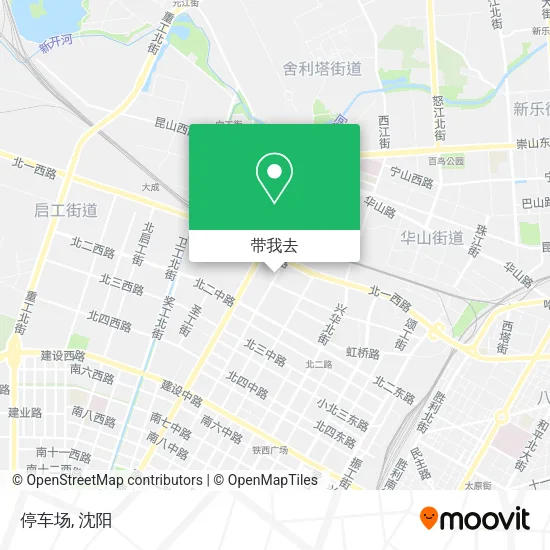 停车场地图