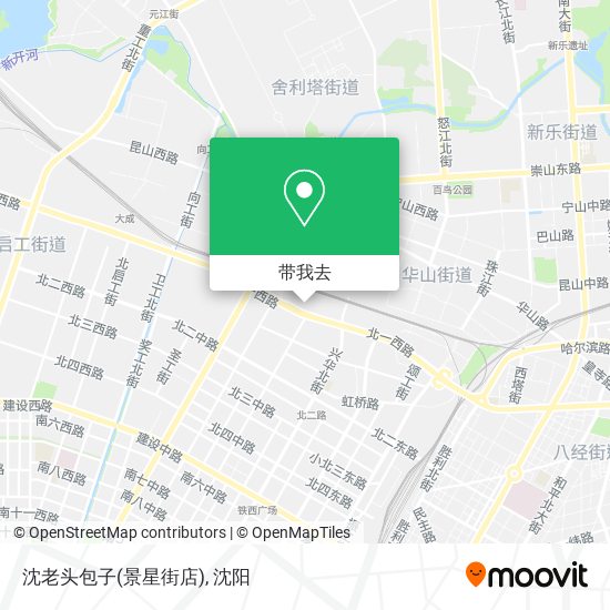 沈老头包子(景星街店)地图