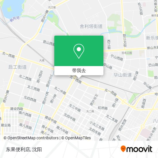 东果便利店地图