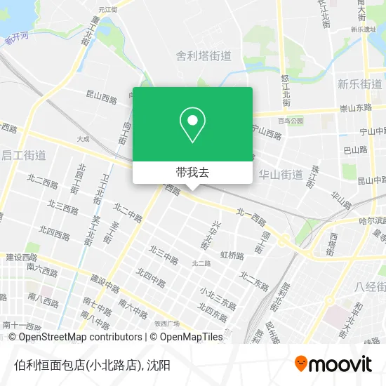 伯利恒面包店(小北路店)地图