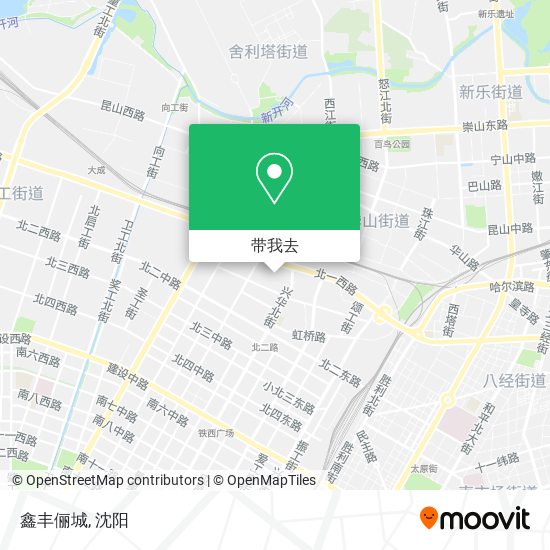 鑫丰俪城地图