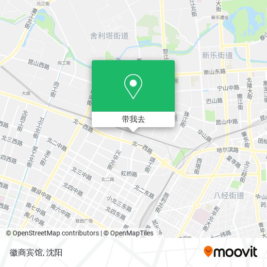徽商宾馆地图