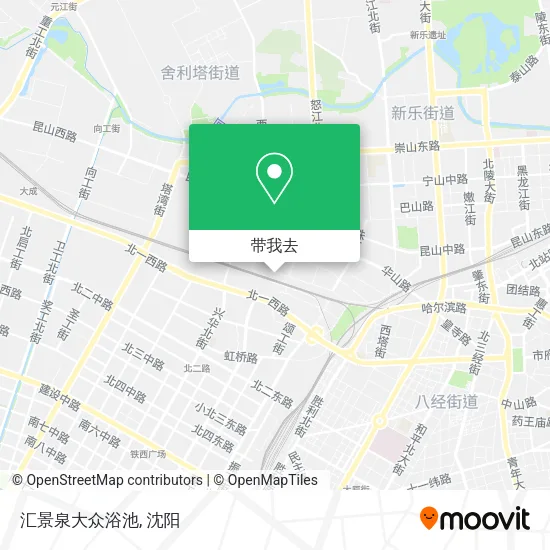 汇景泉大众浴池地图