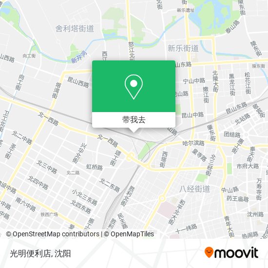 光明便利店地图