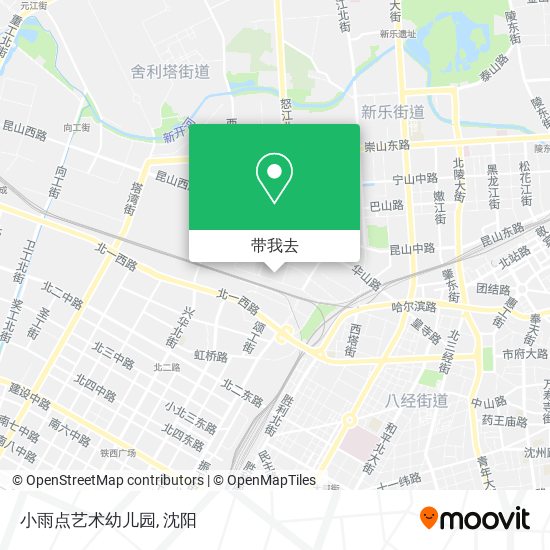 小雨点艺术幼儿园地图