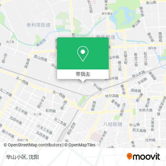 华山小区地图