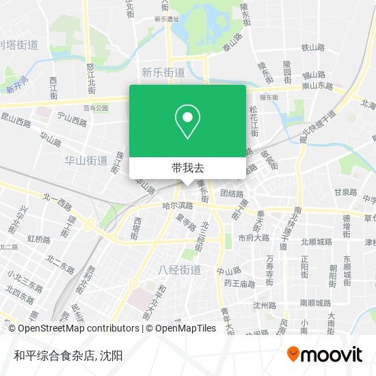 和平综合食杂店地图