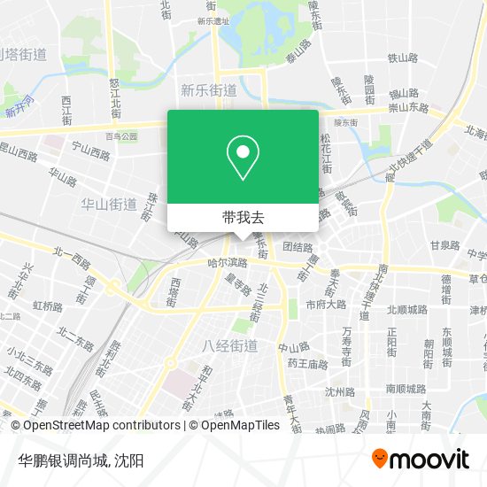 华鹏银调尚城地图
