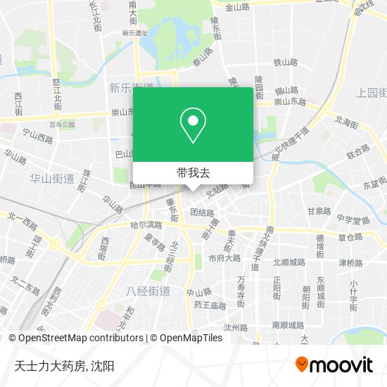 天士力大药房地图