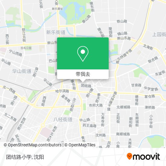 团结路小学地图