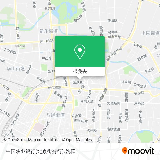 中国农业银行(北京街分行)地图