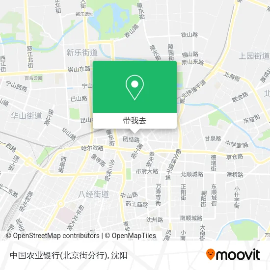 中国农业银行(北京街分行)地图