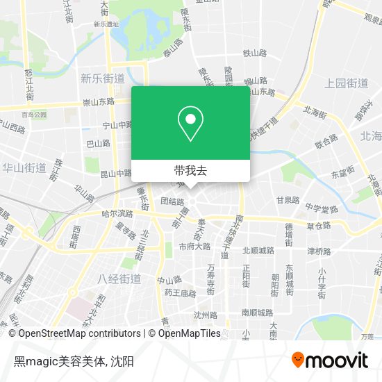 黑magic美容美体地图