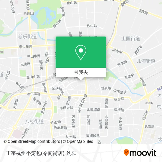 正宗杭州小笼包(令闻街店)地图