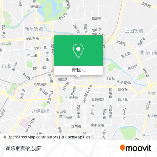 家乐家宾馆地图