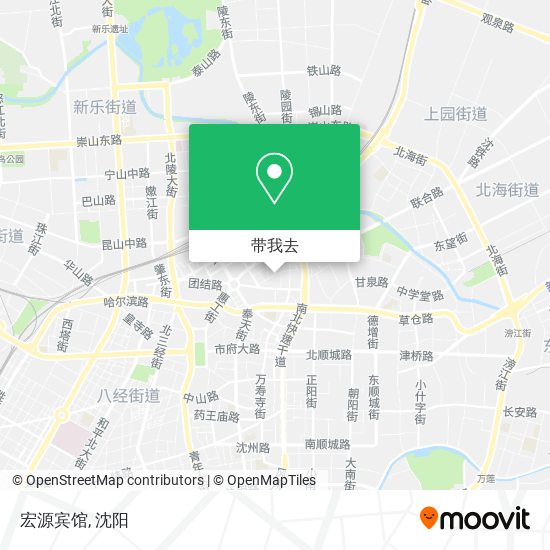 宏源宾馆地图