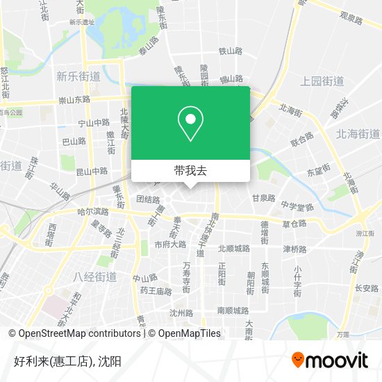 好利来(惠工店)地图