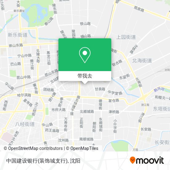 中国建设银行(装饰城支行)地图
