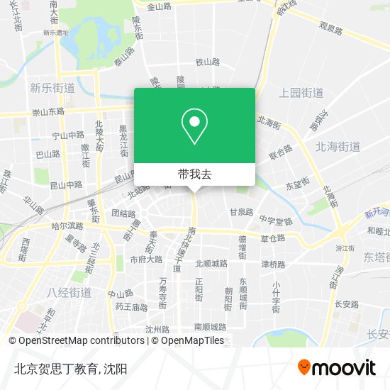 北京贺思丁教育地图