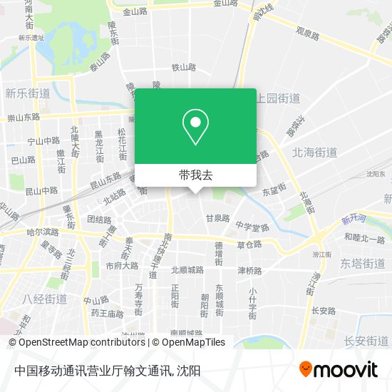 中国移动通讯营业厅翰文通讯地图