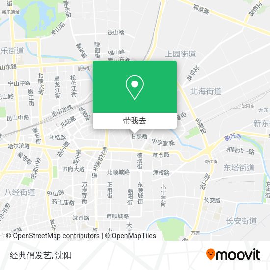 经典俏发艺地图