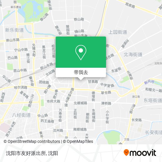 沈阳市友好派出所地图