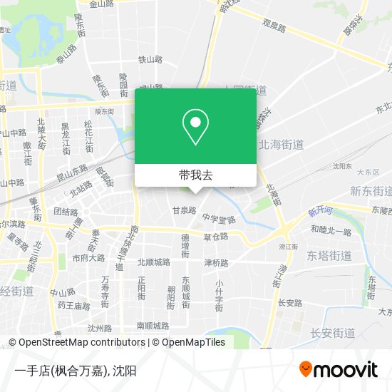 一手店(枫合万嘉)地图