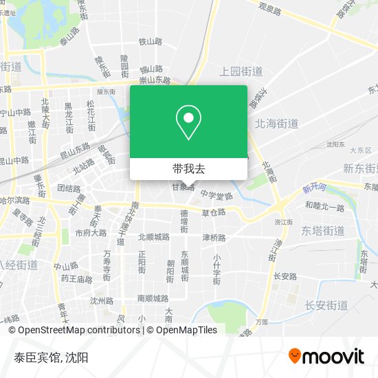 泰臣宾馆地图