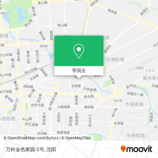 万科金色家园-2号地图