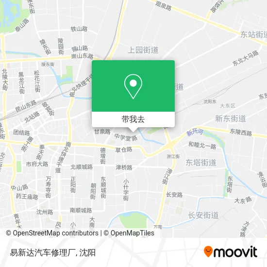 易新达汽车修理厂地图