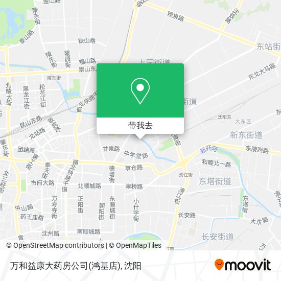 万和益康大药房公司(鸿基店)地图