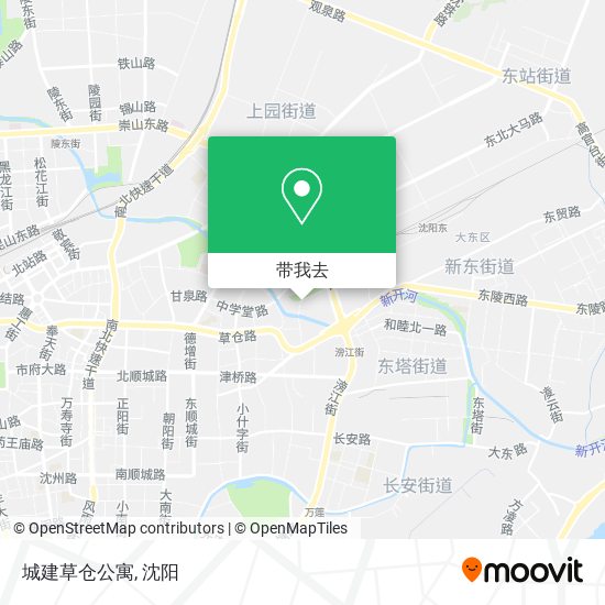 城建草仓公寓地图