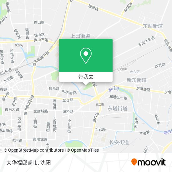 大华福邸超市地图