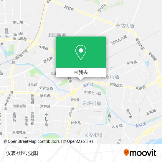 仪表社区地图