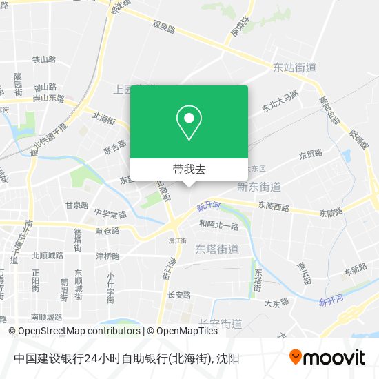 中国建设银行24小时自助银行(北海街)地图