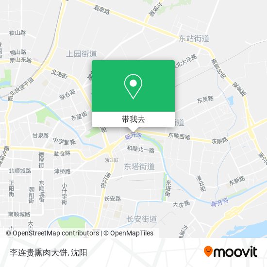 李连贵熏肉大饼地图