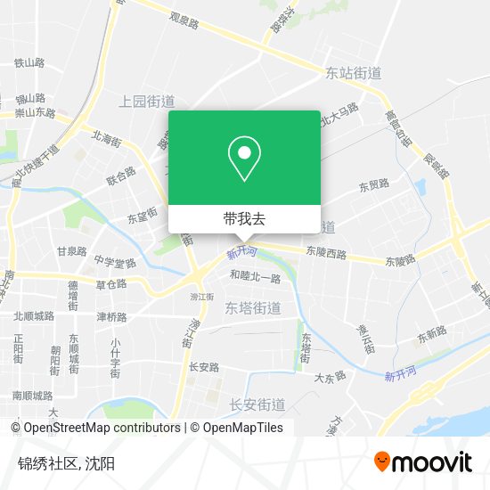锦绣社区地图