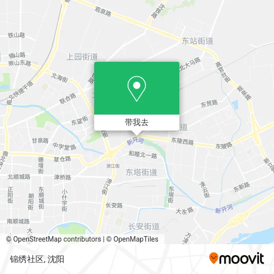 锦绣社区地图