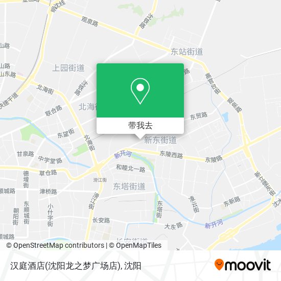 汉庭酒店(沈阳龙之梦广场店)地图