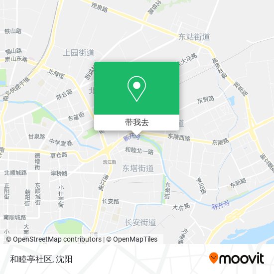 和睦亭社区地图