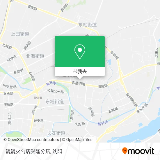 巍巍火勺店兴隆分店地图