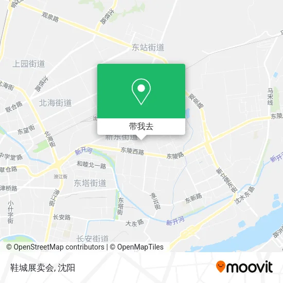 鞋城展卖会地图