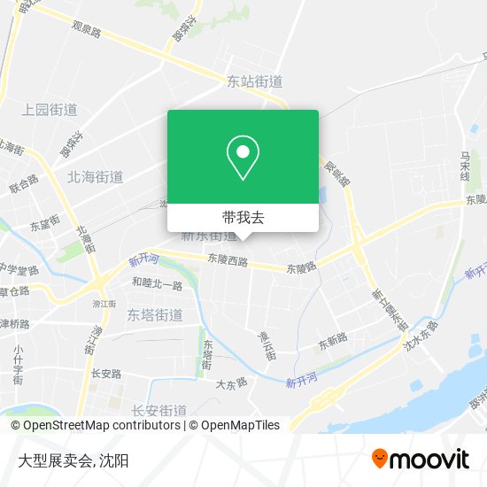 大型展卖会地图