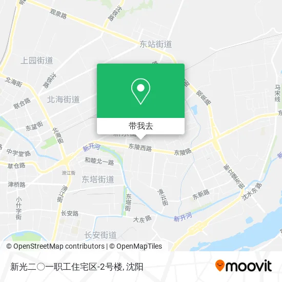 新光二〇一职工住宅区-2号楼地图